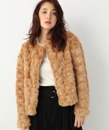 A part by | Fファークルーネックジャケット 739256(その他アウター)