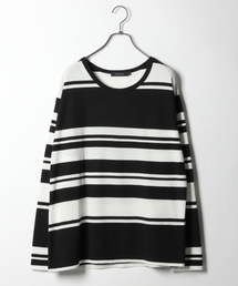 RAGEBLUE | ミニ裏毛パネルボーダーカットソー/745541(Tシャツ/カットソー)