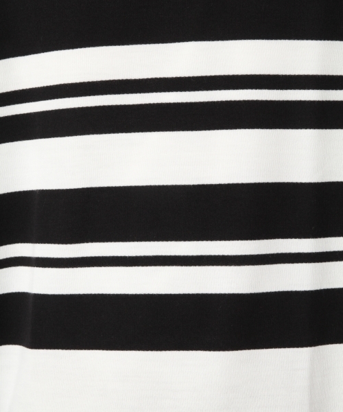 RAGEBLUE(レイジブルー)の「ミニ裏毛パネルボーダーカットソー/745541(Tシャツ/カットソー・メンズ・ブラック/ダークブラウン/マスタード・LARGE/MEDIUM/SMALL)」の14枚目の写真