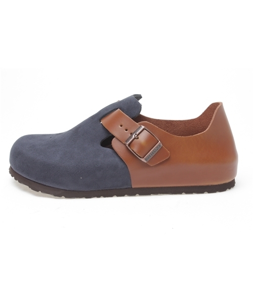 BIRKENSTOCK（ビルケンシュトック）の「BIRKENSTOCK / LONDON VL/MF Blue/Hunter Tan (MEN)（その他シューズ・メンズ・インディゴブルー・39/40/41/42）」の2枚目の写真