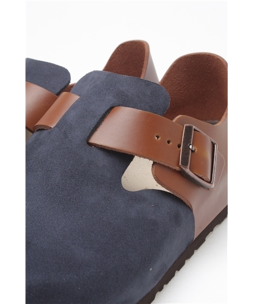 BIRKENSTOCK（ビルケンシュトック）の「BIRKENSTOCK / LONDON VL/MF Blue/Hunter Tan (MEN)（その他シューズ・メンズ・インディゴブルー・39/40/41/42）」の7枚目の写真
