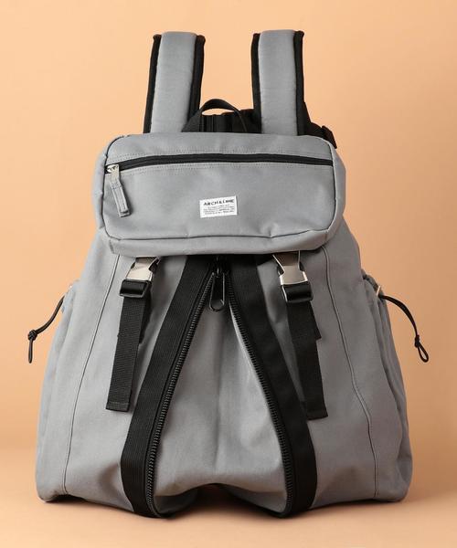 ARCH & LINE（アーチアンドライン）の「【ARCH&LINE(アーチ＆ライン)】ユーティリティバッグ25L ◆（バックパック/リュック・キッズ・ブラック/グレー・FREE）」の14枚目の写真