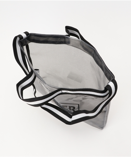 WEGO（ウィゴー）の「WEGO/クリアメッシュサコッシュ（ショルダーバッグ・レディース・ブラック/ホワイト・FREE）」の6枚目の写真