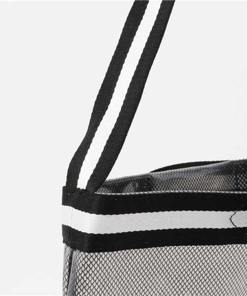 WEGO（ウィゴー）の「WEGO/クリアメッシュサコッシュ（ショルダーバッグ・レディース・ブラック/ホワイト・FREE）」の7枚目の写真