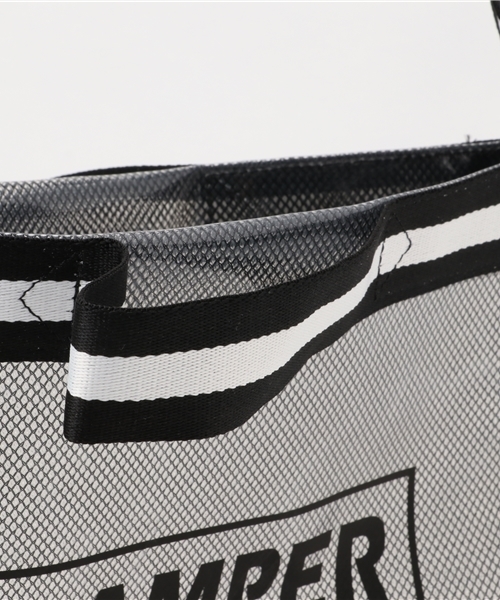 WEGO（ウィゴー）の「WEGO/クリアメッシュサコッシュ（ショルダーバッグ・レディース・ブラック/ホワイト・FREE）」の8枚目の写真