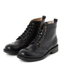 「YOSUKE/ヨースケ」日本製本革レースアップショートブーツ