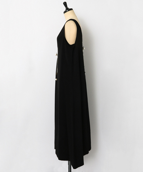 BY MALENE BIRGER(バイマレーネビルガー)の「BY MALENE BIRGER DRESS(ワンピース・レディース・ブラック・34/32)」の3枚目の写真