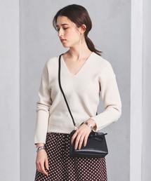 UNITED ARROWS | UWCS 畦編み９ゲージ Vネックニット ◆(ニット/セーター)