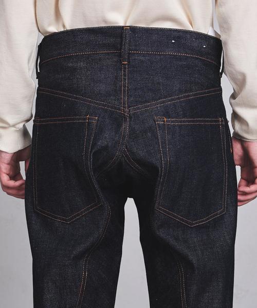 Scye(サイ)の「<SCYE BASICS(サイベーシックス)> DENIM 5P PT(デニムパンツ・メンズ・ネイビー・30inch/29inch/31inch)」の3枚目の写真