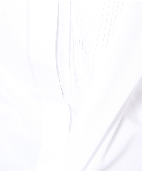 Ray BEAMS(レイビームス)の「Ray BEAMS / パール衿 ピンタック シャツ(シャツ/ブラウス・レディース・ホワイト・0/1)」の2枚目の写真