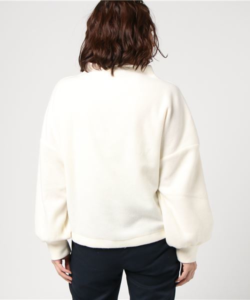 earth music&ecology（アースミュージックアンドエコロジー）の「・ぽかぽかプルオーバー（ニット/セーター・レディース・ピンクベージュ/杢グレー/チャコールグレー/ネイビー/アイボリー/ダークグリーン・FREE）」の8枚目の写真