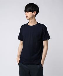 homspun / 半袖 インディゴ Tシャツ