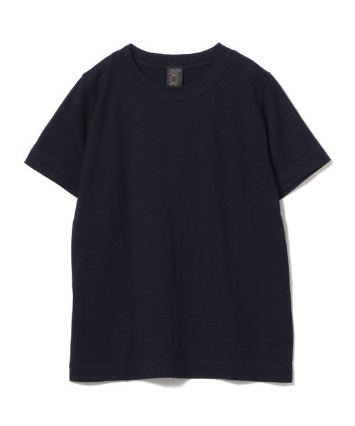 homspun(ホームスパン)の「homspun / 半袖 インディゴ Tシャツ(Tシャツ/カットソー・メンズ・インディゴブルー・MEDIUM)」の4枚目の写真