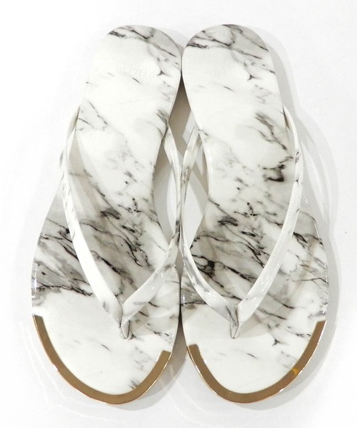 minia(ミニア)の「トングサンダル/フラットサンダル □(サンダル・レディース・ホワイト/ブラック/グリーン/パープル/シルバー/イエロー/ベージュ/ゴールド/パイソン/ブラウン系その他/ホワイト系その他/ライトグリーン・S/M/L/LL)」の3枚目の写真