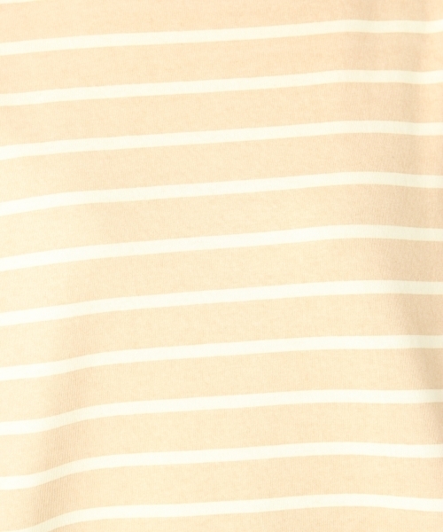 LOWRYS FARM（ローリーズファーム）の「ボーダーＢＩＧＴシャツ　802980（Tシャツ/カットソー・レディース・オフホワイト/ブラック/ベージュ/ブルー/レッド/ブラウン・MEDIUM/LARGE）」の11枚目の写真