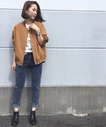 Editt by YECCA VECCA | 裾カットオフデニムパンツ(その他パンツ)