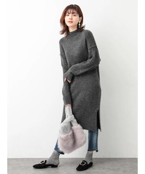 Editt by YECCA VECCA（エディットバイイェッカヴェッカ）の「裾カットオフデニムパンツ（その他パンツ・レディース・インディゴブルー/その他16・SMALL/MEDIUM）」の12枚目の写真