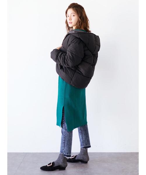 Editt by YECCA VECCA（エディットバイイェッカヴェッカ）の「裾カットオフデニムパンツ（その他パンツ・レディース・インディゴブルー/その他16・SMALL/MEDIUM）」の15枚目の写真