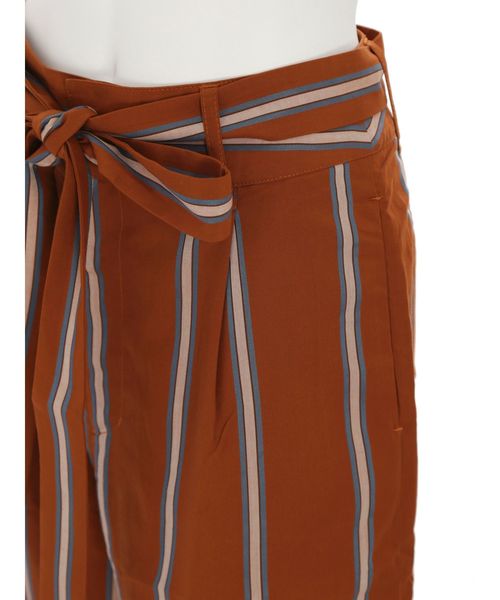 Ungrid(アングリッド)の「ハイウエストストライプパンツ(その他パンツ・レディース・ネイビー/キャメル・SMALL/MEDIUM)」の14枚目の写真