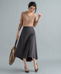 RIVE DROITE | ドットボタンハギスカート(スカート)