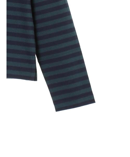 AMERICAN HOLIC（アメリカンホリック）の「ベーシックボーダープルオーバー◯（Tシャツ/カットソー・レディース・チャコールグレー/ネイビー/オフホワイト/カーキ/グリーン/キャメル・M/L）」の18枚目の写真