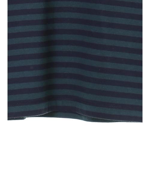 AMERICAN HOLIC（アメリカンホリック）の「ベーシックボーダープルオーバー◯（Tシャツ/カットソー・レディース・チャコールグレー/ネイビー/オフホワイト/カーキ/グリーン/キャメル・M/L）」の19枚目の写真