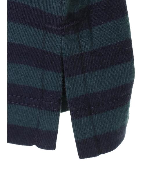 AMERICAN HOLIC（アメリカンホリック）の「ベーシックボーダープルオーバー◯（Tシャツ/カットソー・レディース・チャコールグレー/ネイビー/オフホワイト/カーキ/グリーン/キャメル・M/L）」の20枚目の写真