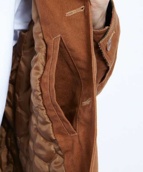 XLARGE(エクストララージ)の「HUNTING JACKET(カバーオール・メンズ・ブラウン/ベージュ/オリーブ/ダークグリーン・SMALL/MEDIUM/LARGE/X-LARGE)」の15枚目の写真