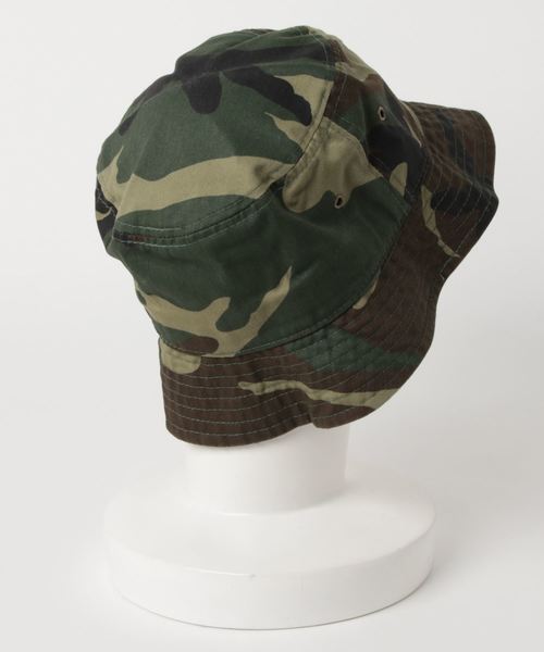 go slow caravan（ゴースローキャラバン）の「#glow of sunset/グローオブサンセット　NEW HATTAN　バケットハット（ハット・メンズ・ホワイト/ブラック/ネイビー/レッド/ピンク/ブルー/カモフラージュ/オートミール/ライトピンク・FREE）」の10枚目の写真