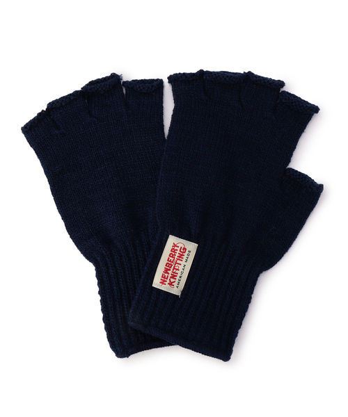 SHIPS JET BLUE(シップスジェットブルー)の「NEWBERRY KNITTING:フィンガーレス グローブ(手袋・メンズ・ブラック/ネイビー/グレー/レッド/オレンジ・ONE SIZE)」の4枚目の写真