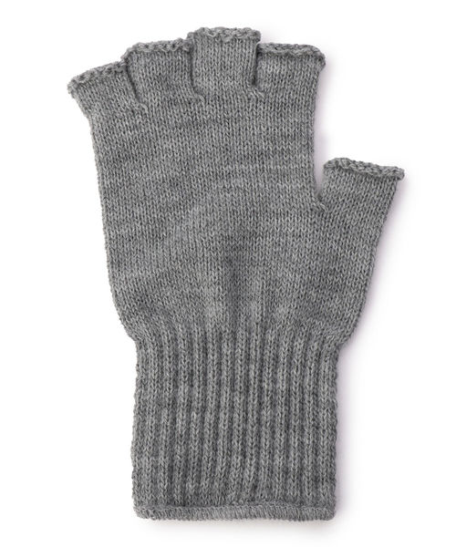SHIPS JET BLUE(シップスジェットブルー)の「NEWBERRY KNITTING:フィンガーレス グローブ(手袋・メンズ・ブラック/ネイビー/グレー/レッド/オレンジ・ONE SIZE)」の6枚目の写真