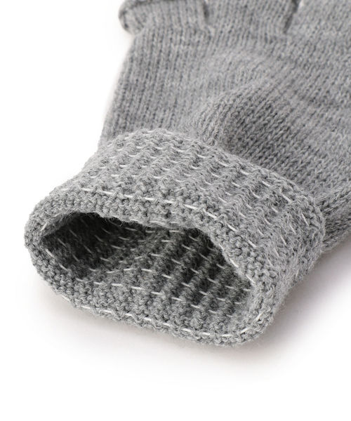 SHIPS JET BLUE(シップスジェットブルー)の「NEWBERRY KNITTING:フィンガーレス グローブ(手袋・メンズ・ブラック/ネイビー/グレー/レッド/オレンジ・ONE SIZE)」の8枚目の写真