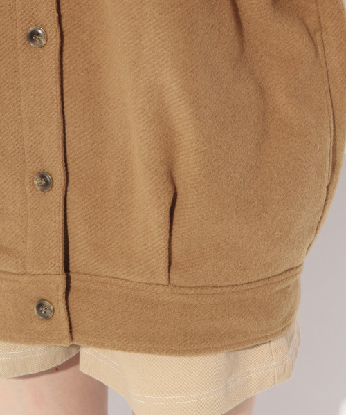 Heather（ヘザー）の「ナカワタエリツキコート　 821464（その他アウター・レディース・ベージュ/ホワイト/ブラック・FREE）」の12枚目の写真