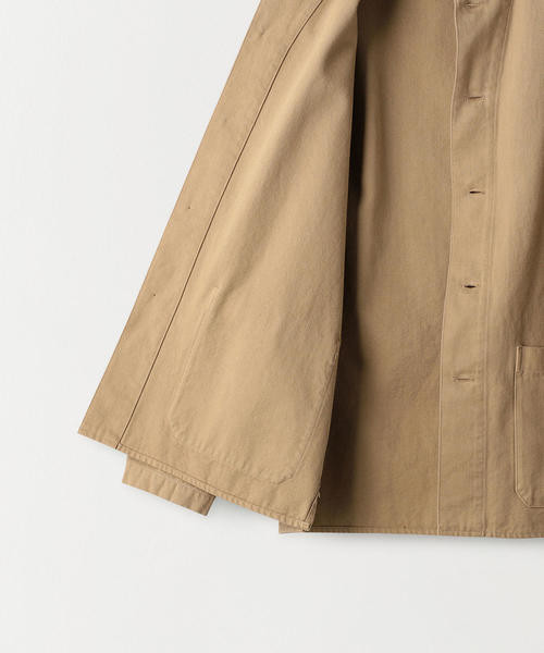 Steven Alan（スティーブンアラン）の「＜Steven Alan＞ ORGANIC O/D STAND COVERALL/カバーオール（カバーオール・メンズ・ナチュラル/ベージュ/ブラック・X-LARGE/MEDIUM/LARGE/SMALL）」の7枚目の写真