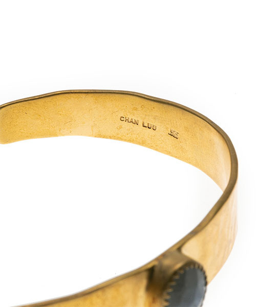 CHAN LUU（チャンルー）の「ラブラドライト バングル BG-5727（バングル/リストバンド・レディース・グレー・フリー）」の6枚目の写真