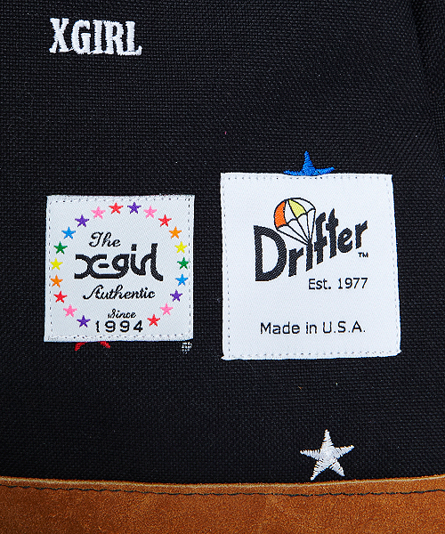 X-girl（エックスガール）の「X-girl  DRIFTER URBAN HIKER（バックパック/リュック・レディース・ブラック・ONE SIZE）」の6枚目の写真