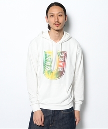WEGO/レインボーロゴプルパーカー