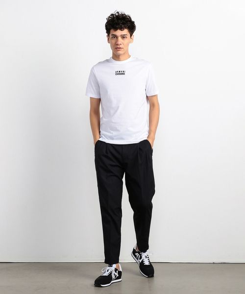 レイヤードスタイルも♪【A/X Armani Exchange】ロゴスウェト レイヤードスタイルも♪【A/X Armani Exchange】ロゴスウェト