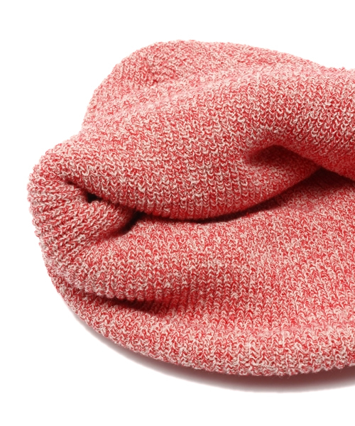 SHIPS for women（シップスフォーウィメン）の「メランジ ニット キャップ（ニットキャップ/ビーニー・レディース・グレー/レッド/ネイビー/ホワイト・ONE SIZE）」の7枚目の写真