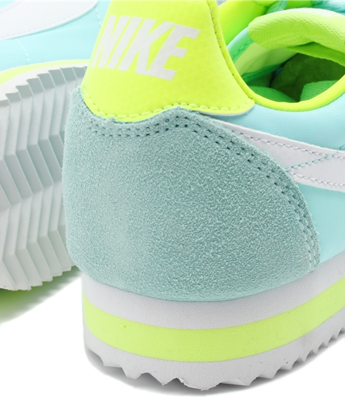 NANO universe（ナノユニバース）の「NIKE/WMNS CLASSIC CORTEZ  NYLON（スニーカー・レディース・ライトグリーン/ピンク系その他・23/25/24）」の9枚目の写真