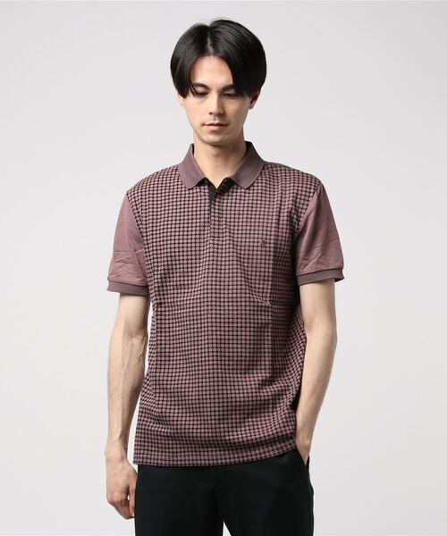 Gabicci(ガビッチ)の「レトロドットポロシャツ(ポロシャツ・メンズ・ピンク/イエロー/ブルー・LARGE/MEDIUM/SMALL)」の3枚目の写真