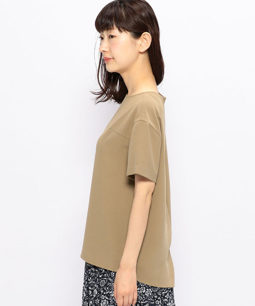 A/C DESIGN BY ALPHA CUBIC（エーシーデザインバイアルファキュービック）の「バックスリットブラウス（シャツ/ブラウス・レディース・モカ/ネイビー/オフホワイト・9号/11号）」の14枚目の写真