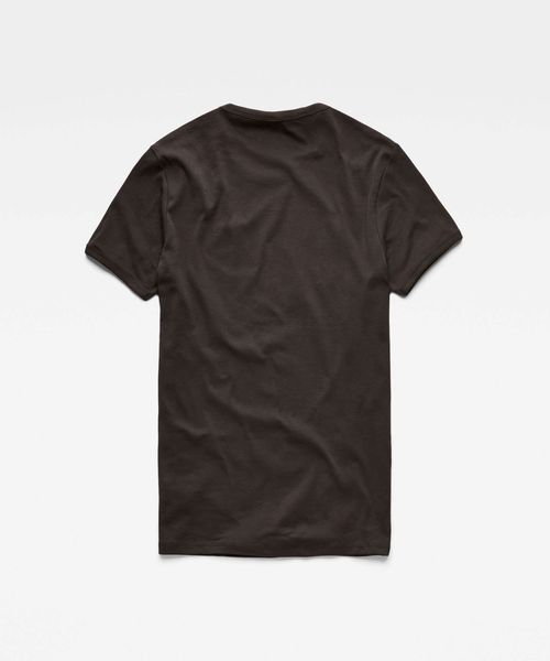 G-STAR（ジースター）の「BASIC T-SHIRT 2-PACK/ワンポイントロゴTシャツ/2枚組（Tシャツ/カットソー・メンズ・ヘザーグレー/ホワイト/ブラック/ダークブルー・X-SMALL/SMALL/LARGE/MEDIUM/XX-LARGE/X-LARGE）」の8枚目の写真