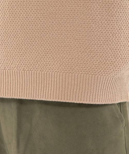 LAKOLE（ラコレ）の「強撚ニットベスト / LAKOLE（ベスト・メンズ・ブラック/ベージュ/ブラウン・MEDIUM/LARGE）」の6枚目の写真