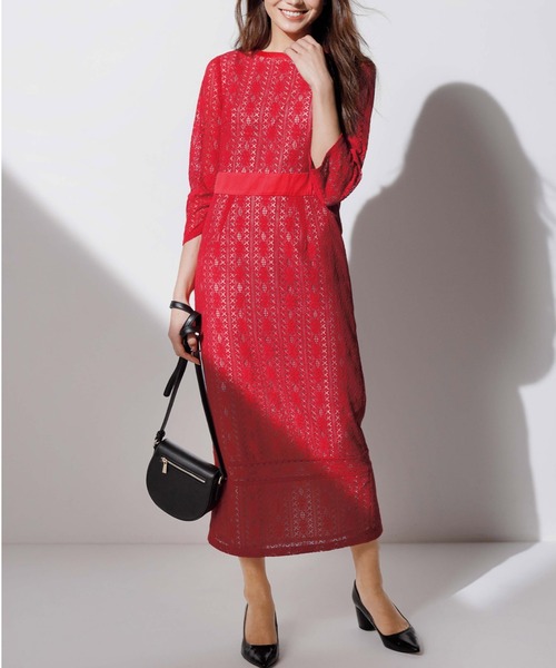 ジオメトリックレースタイトワンピース ワンピース Ranan ラナン のファッション通販 Zozotown