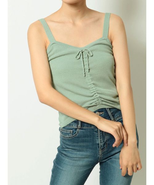 dazzlin（ダズリン）の「ギャザーニットアンサンブル（ニット/セーター・レディース・ブラック/ベージュ/ミント/モカ/オフホワイト・FREE）」の20枚目の写真