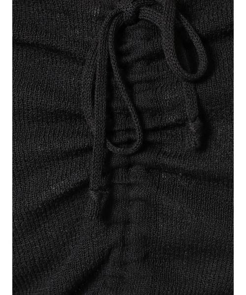 dazzlin（ダズリン）の「ギャザーニットアンサンブル（ニット/セーター・レディース・ブラック/ベージュ/ミント/モカ/オフホワイト・FREE）」の22枚目の写真