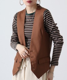 メンズのスーツベスト（ブラウン/茶色系）ファッション通販