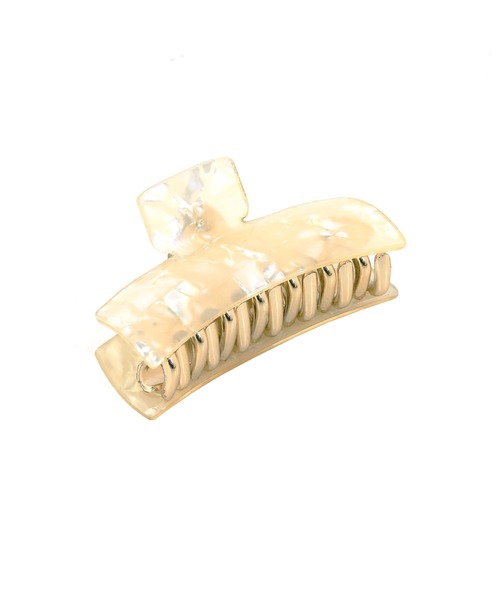 MIELI INVARIANT(ミエリインヴァリアント)の「Marble Stone Hair Clip(バレッタ/ヘアクリップ・レディース・ブラウン/ブラック/ベージュ系その他・FREE)」の20枚目の写真