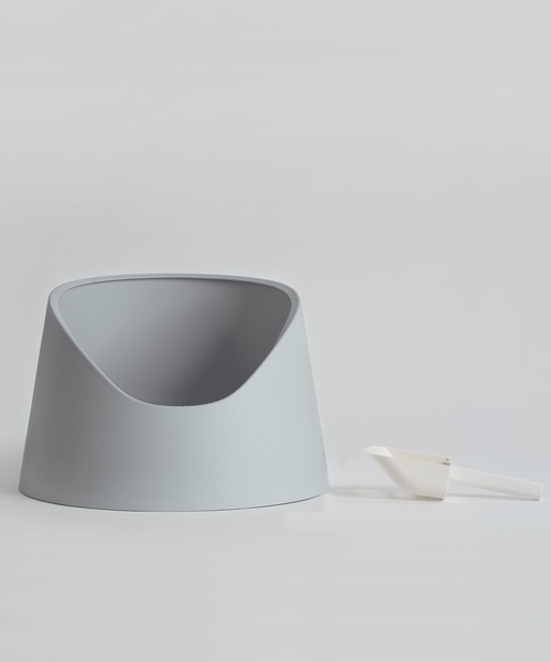 pidan（ピダン）の「猫用トイレ オープン型（その他ペットグッズ・レディース・ホワイト/グレー・ONE SIZE）」の12枚目の写真